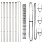 vidaXL Field Fence 1.4x25 m Pozinkovaná oceľ – Obrázok 4
