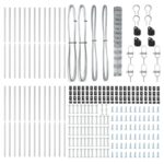 vidaXL Poľný plot 1,5x50 m Pozinkovaná oceľ – Obrázok 5