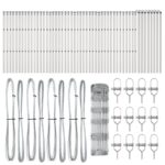 vidaXL Polia plot 0.8x100 m Pozinkovaná oceľ – Obrázok 4