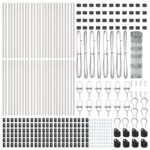 vidaXL Polia plot 0.8x100 m Pozinkovaná oceľ – Obrázok 5