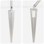 vidaXL Poľný plot 1x50 m pozinkovaná oceľ – Obrázok 8