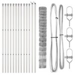 vidaXL Polia plot 0.8x100 m pozinkovaná oceľ – Obrázok 4