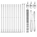 vidaXL Poľný plot 1.5x25 m žiarovo pozinkovaný – Obrázok 4