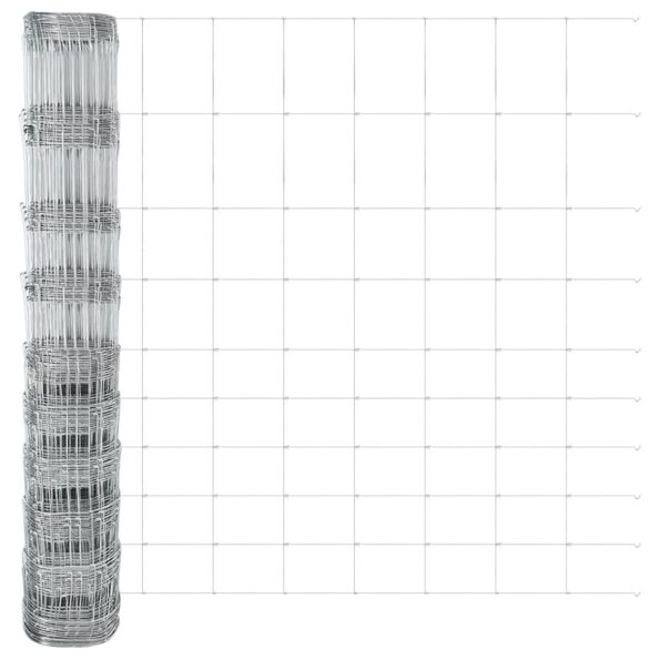 vidaXL Stĺp na plot. Zinkovaný 50 x 1,2 m Oceľ – Obrázok 6