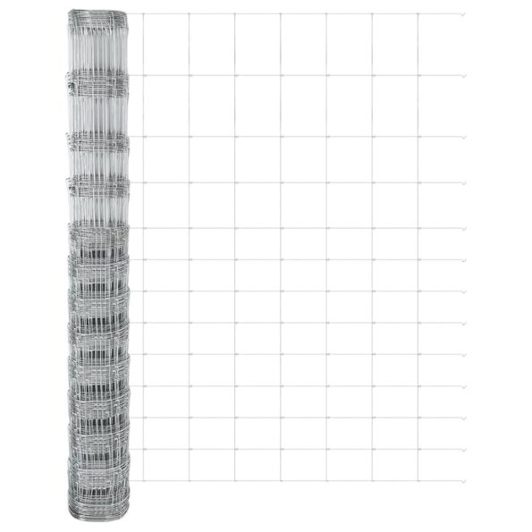 vidaXL Stĺp na plot. Zinkovaný 50 x 1,5 m Oceľ – Obrázok 6