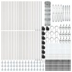 vidaXL Poľná ohrada 0.8x100 m Pozinkovaná oceľ – Obrázok 4