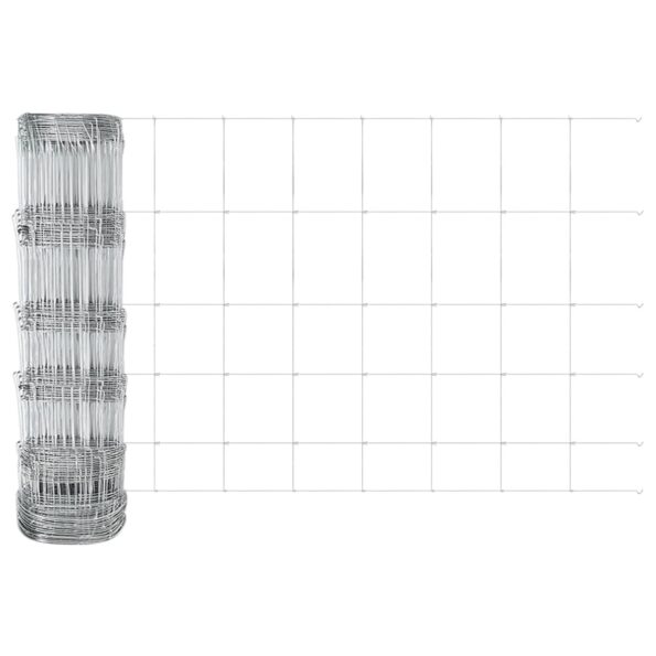 vidaXL Poľná ohrada 0.8x100 m Pozinkovaná oceľ – Obrázok 6