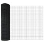 vidaXL Zváraný drôtový plot s 13 stĺpmi Sivý 0.4x50 m Oceľ – Obrázok 6