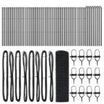 vidaXL zvárané drôtené oplotenie s 13 stĺpikmi Sivá 0.5x100 m Oceľ – Obrázok 4