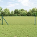 vidaXL Hexagonálny plot sivý 0,4x50 m oceľ