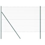 vidaXL šesťuholníkový plot šedý 1,6x50 m oceľ – Obrázok 6