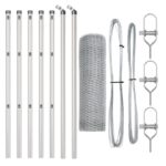 vidaXL Hexagonálny plot 0,5x10 m pozinkovaná oceľ – Obrázok 2