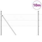 vidaXL Hexagonálny plot 0,5x10 m pozinkovaná oceľ – Obrázok 3