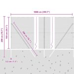 vidaXL Hexagonálne oplotenie 1,5x10 m z pozinkovanej ocele – Obrázok 12