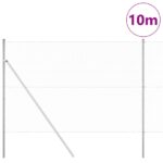 vidaXL šesťuholníkový plot 1.5x10 m pozinkovaná oceľ – Obrázok 3