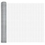 Hexagonálna ohrada vidaXL 1.6x10 m pozinkovaná oceľ, Stĺpy oplotenia vidaXL 7 ks Ø32 mm 210 cm pozinkovaná oceľ – Obrázok 5