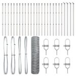 vidaXL Hexagonálny plot 0.6x50 m Pozinkovaná oceľ – Obrázok 2