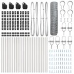 vidaXL Hexagonálny plot 0.6x50 m Pozinkovaná oceľ – Obrázok 4