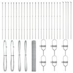 vidaXL hexagonový plot 1,2x50 m pozinkovaná oceľ – Obrázok 2