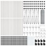 vidaXL šesťuholníkový plot 0.5x100 m pozinkovaný – Obrázok 4
