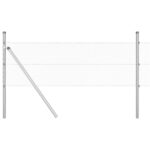 vidaXL Hexagonový plot 0.8x100 m z pozinkovanej ocele – Obrázok 6