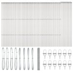 vidaXL hexagonálny plot 1.5x100 m pozinkovaná oceľ – Obrázok 2