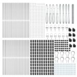 vidaXL hexagonálny plot 1.5x100 m pozinkovaná oceľ – Obrázok 4
