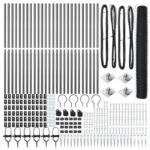 vidaXL Hexagonálny plot Sivý 1,2x50 m Oceľ – Obrázok 3