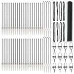 vidaXL Hexagonový plot Sivý 1.4x100 m Oceľový – Obrázok 2