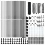 vidaXL Hexagonálny plot šedý 0,4x100 m oceľový – Obrázok 4