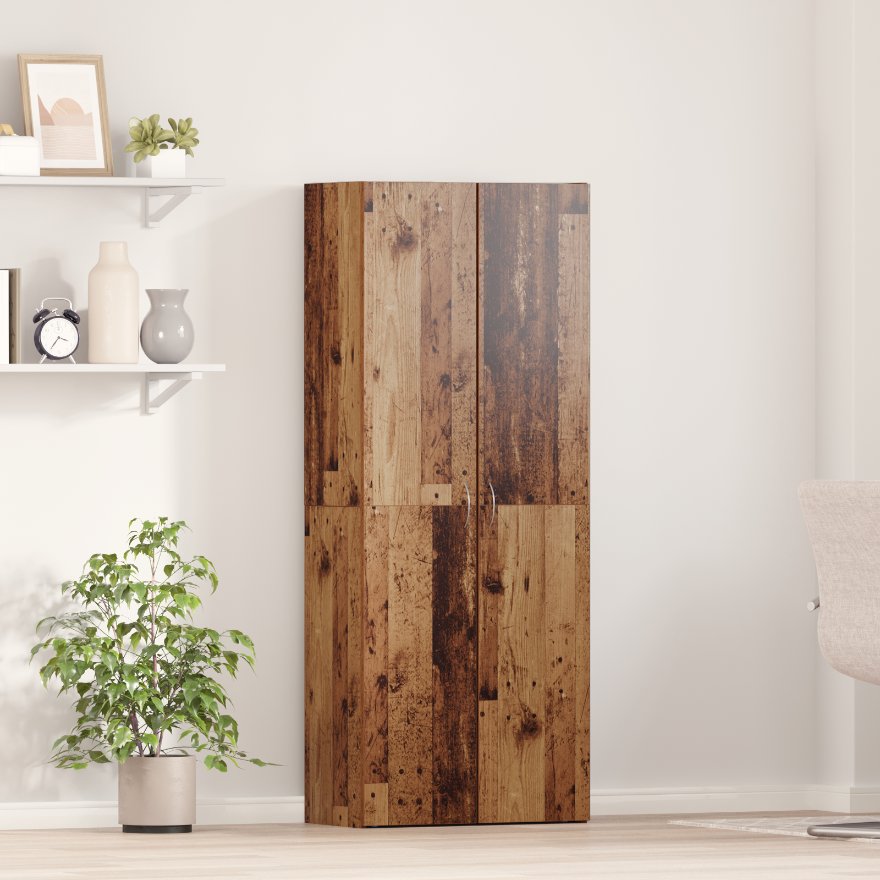 3365558_1.jpg vidaXL Kancelársky kabinet Staré drevo 60 x 32 x 152,5 cm – Obrázok 1