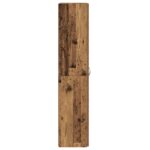 vidaXL Kancelársky kabinet Staré drevo 60 x 32 x 152,5 cm – Obrázok 7