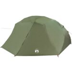 vidaXL Rybársky stan so strechou Olivová zelená 514 x 465 x 187 cm – Obrázok 2