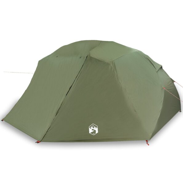 vidaXL Rybársky stan so strechou Olivová zelená 514 x 465 x 187 cm – Obrázok 3