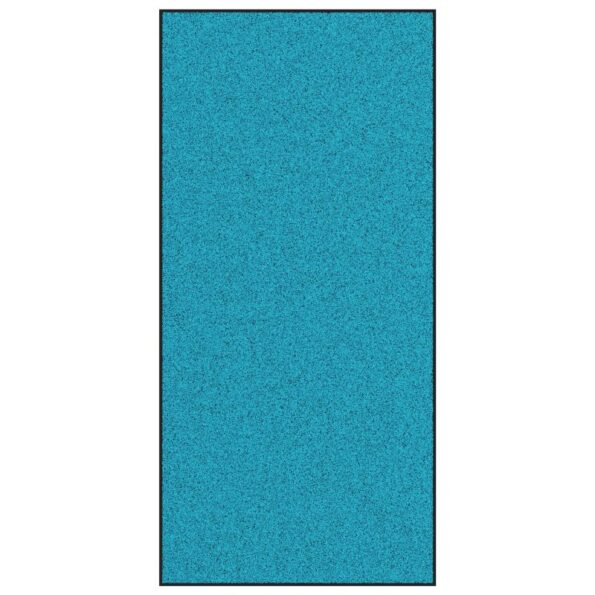 vidaXL Rohož Iný Cyan a Čierna 120 x 250 cm Polyamid a PVC – Obrázok 2