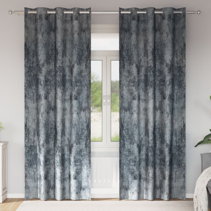 4107651_1.jpg vidaXL Sametové závesy 2 pcs Strieborná šedá 245 x 140 cm Zamat – Obrázok 1