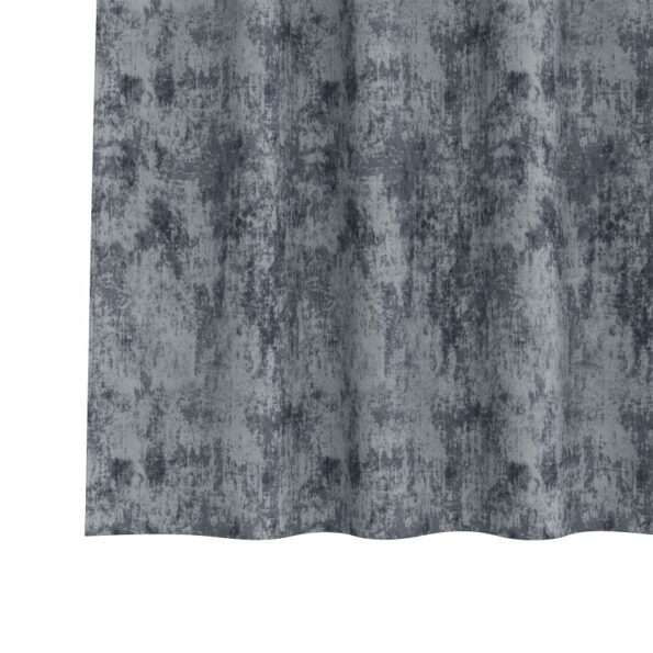 vidaXL Sametové závesy 2 pcs Strieborná šedá 175 x 140 cm Zamat – Obrázok 5