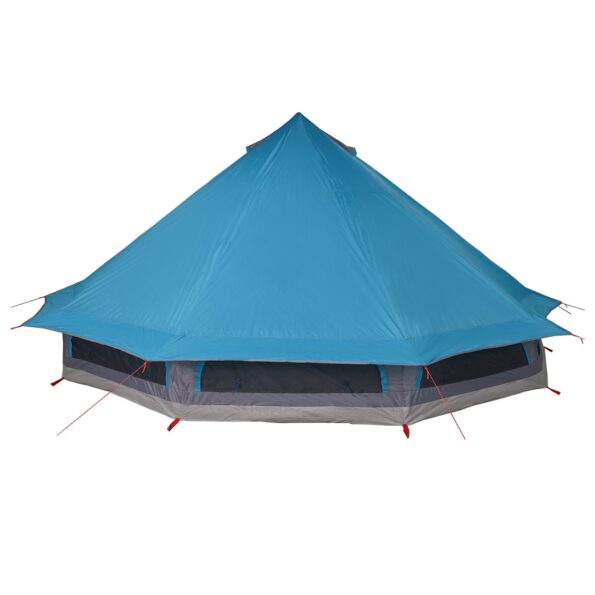 vidaXL Tipi stan so strechou s úložiskom Modrá 508 x 470 x 300 cm taft – Obrázok 6