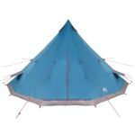vidaXL Tipi stan so strechou s úložiskom Modrá 560 x 560 x 300 cm taft – Obrázok 10