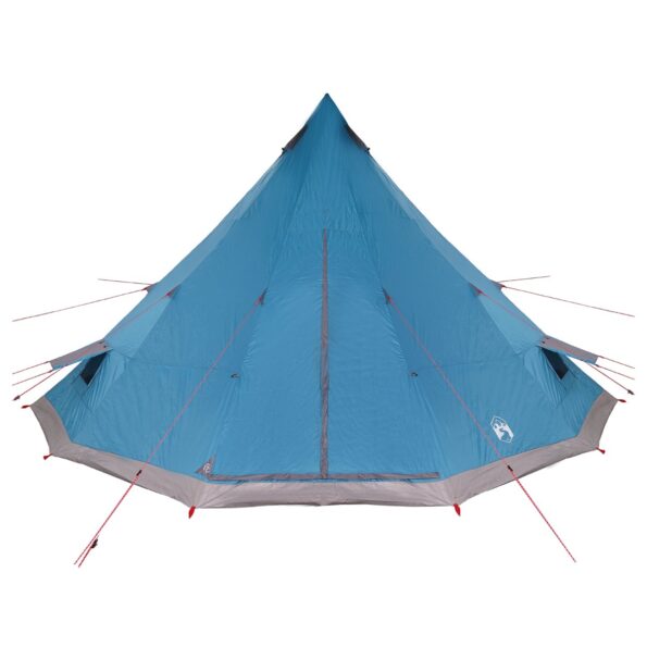 vidaXL Tipi stan so strechou s úložiskom Modrá 560 x 560 x 300 cm taft – Obrázok 10