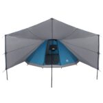 vidaXL Tipi stan so strechou s úložiskom Modrá 510 x 690 x 330 cm taft – Obrázok 4