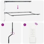 vidaXL Rám markízy Antracit 4 x 2 m Kov – Obrázok 8