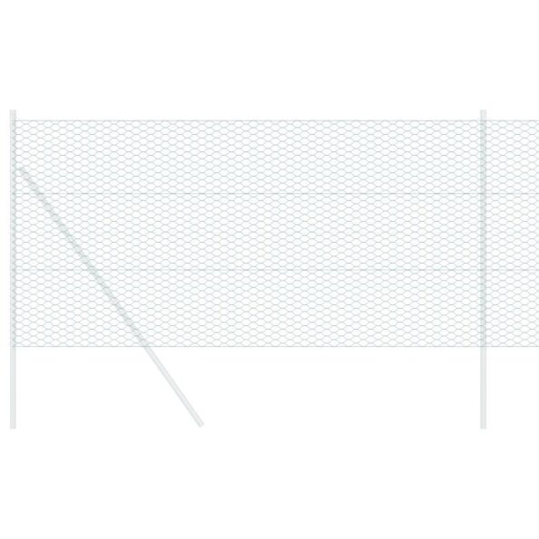vidaXL Hexagonálny plot Zelená 1,2 x 100 m PVC – Obrázok 3