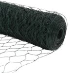 vidaXL Hexagonálny plot Zelená 1,2 x 100 m PVC – Obrázok 7