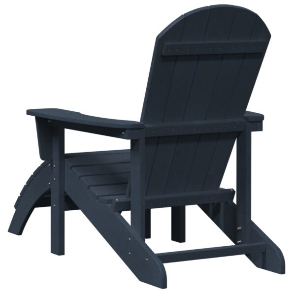 vidaXL Adirondack stolička Námornícka modrá 82 x 74 x 92 cm HDPE – Obrázok 6