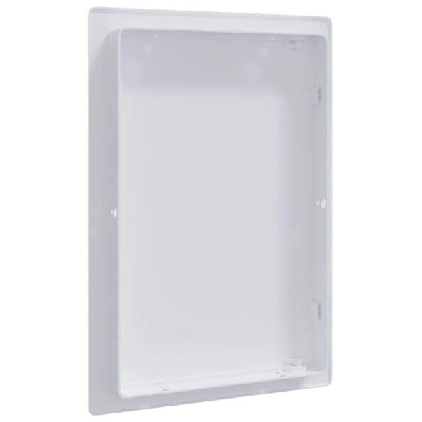 vidaXL Prístupové dosky 2 pcs Biela 15 x 23 cm ABS plast – Obrázok 7