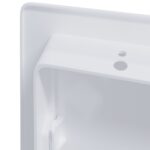 vidaXL Prístupové dosky 2 pcs Biela 15 x 23 cm ABS plast – Obrázok 9