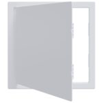 vidaXL Prístupové dosky Biela 30 x 30 cm ABS plast – Obrázok 2