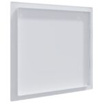 vidaXL Prístupové dosky Biela 30 x 30 cm ABS plast – Obrázok 7