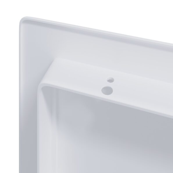 vidaXL Prístupové dosky Biela 30 x 30 cm ABS plast – Obrázok 9